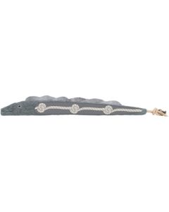 Trixie be nordic aal karl pluche / touw grijs