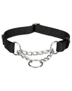 Trixie halsband hond premium choker zwart