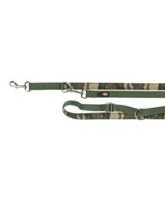 Trixie hondenriem premium neopreen verstelbaar camouflage groen