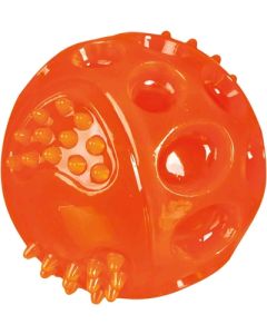 Trixie knipperbal zonder geluid drijvend tpr assorti