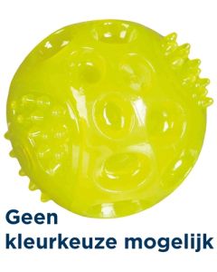 Trixie knipperbal zonder geluid drijvend tpr assorti