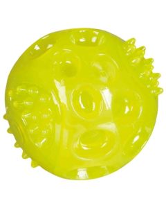 Trixie knipperbal zonder geluid drijvend tpr assorti