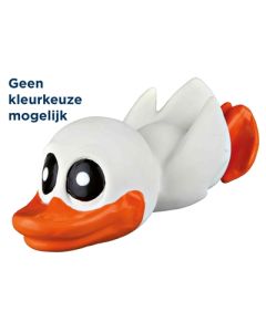 Trixie latex / polyestervlies eend met geluid assorti