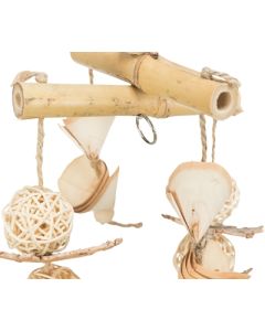 Trixie natuurspeelgoed bamboe/rotan/hout