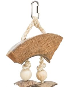 Trixie natuurspeelgoed kokosnoot/schelpen