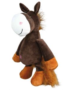 Trixie pluche paard met dierengeluid