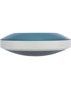 Trixie slowfeeding rocking bowl kunststof / tpr grijs / blauw