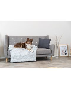 Trixie sofa bed harvey meubelbeschermer hoekig wit / zwart