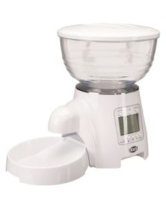 Trixie tx7 automatische voerdispenser wit