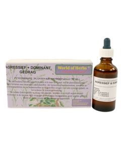 World of herbs fytotherapie agressief / dominant gedrag