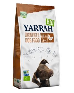 Yarrah dog adult biologisch graanvrij kip/vis