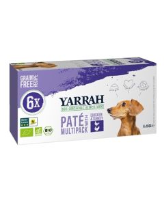 Yarrah dog alu pate multipack chicken / turkey