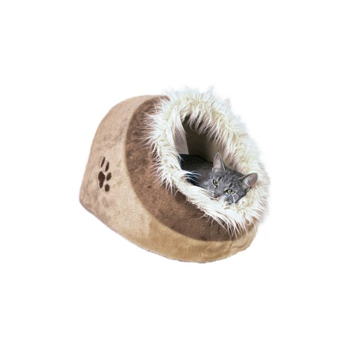 Trixie kattenmand iglo minou beige / bruin