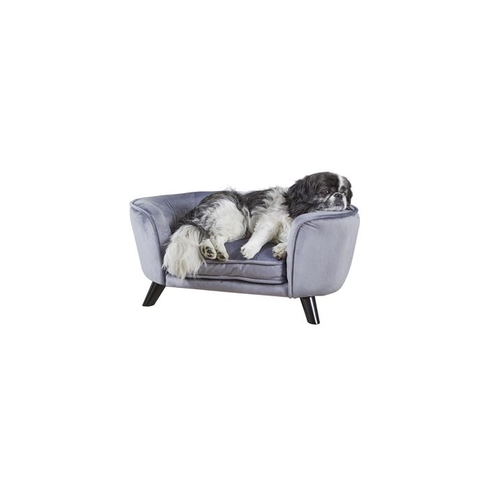 Enchanted hondenmand / sofa romy pewter grijs