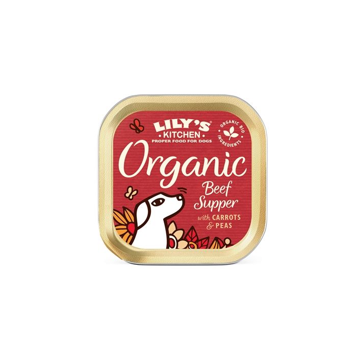 Lily's kitchen dog organic beef supper