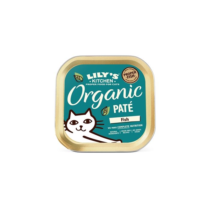 Lily's kitchen cat organic fish pate