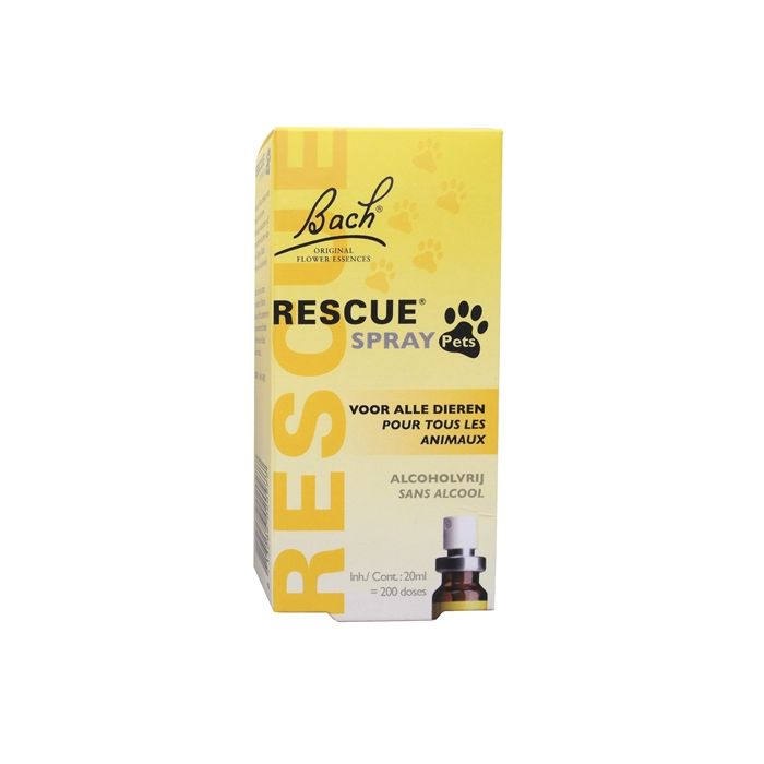 Bach rescue spray pets