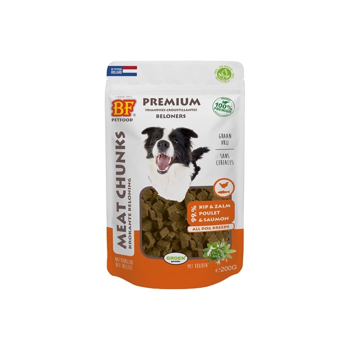 Biofood meat chunks kip&zalm