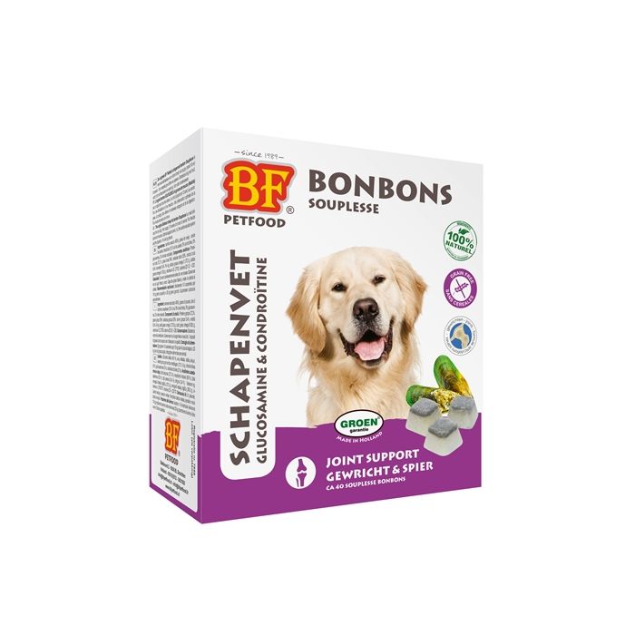 Biofood schapenvet maxi bonbons souplesse