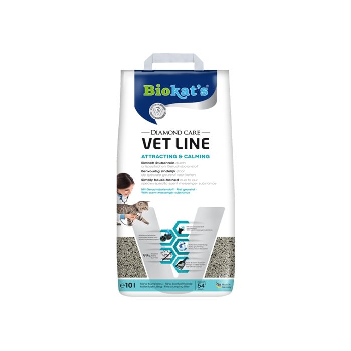 Biokat's kattenbakvulling diamond care vet line attracting & calming