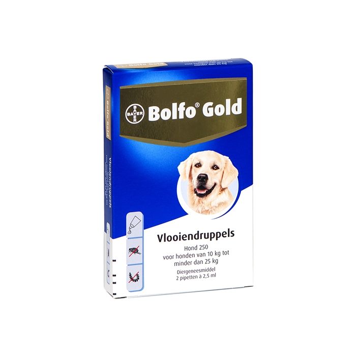 Bolfo gold hond vlooiendruppels