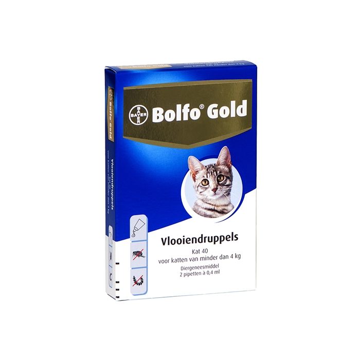 Bolfo gold kat vlooiendruppels