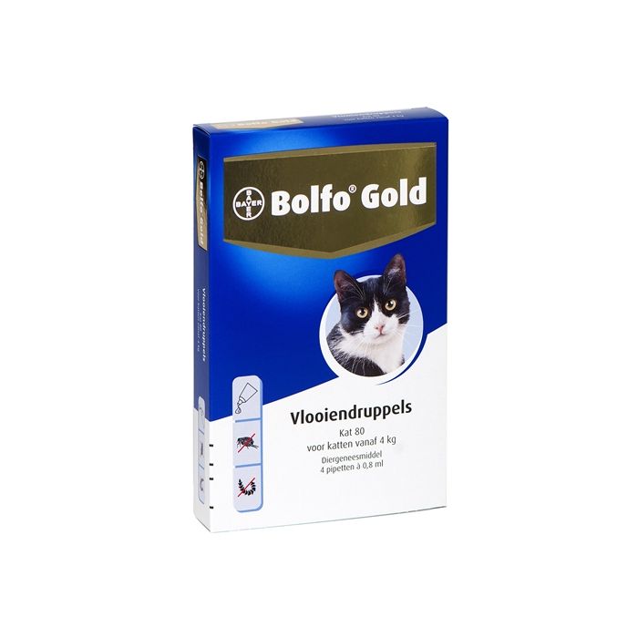 Bolfo gold kat vlooiendruppels