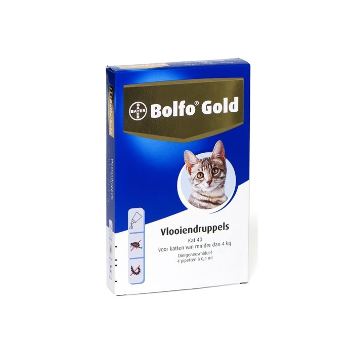 Bolfo gold kat vlooiendruppels