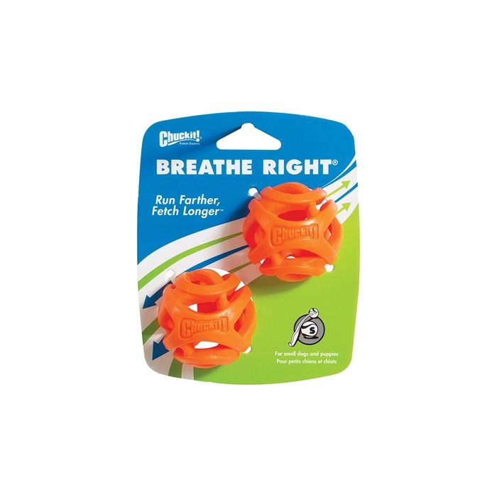 Chuckit breathe right fetch bal oranje