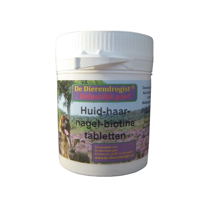 Dierendrogist huidhaarnagelbiotine tabletten