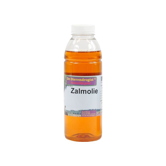 Dierendrogist zalmolie