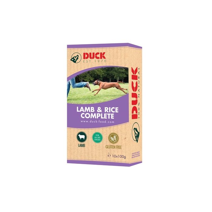 Duck lam/rijst compleet