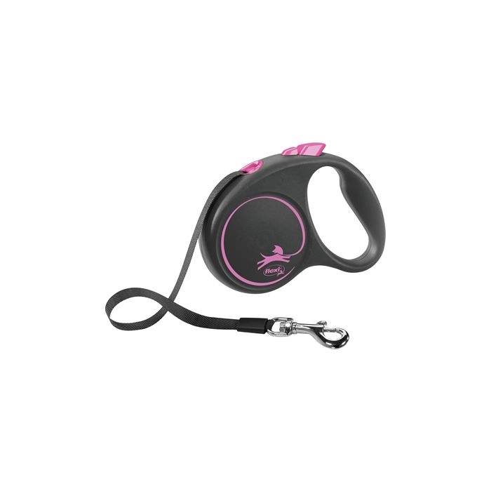 Flexi rollijn black design tape roze