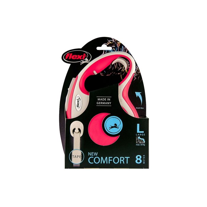 Flexi rollijn new comfort tape rood