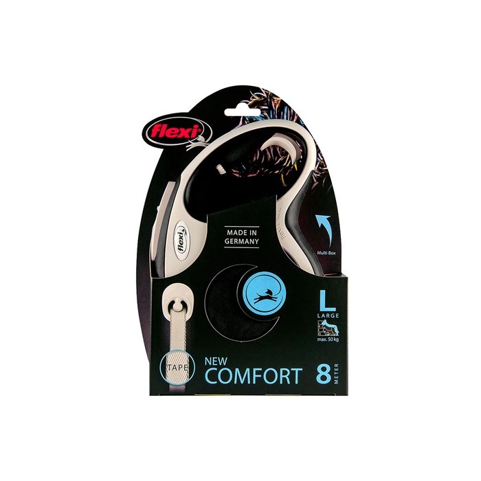 Flexi rollijn new comfort tape zwart