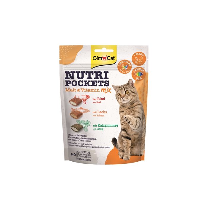 Gimcat nutri pockets maltvitaminemix