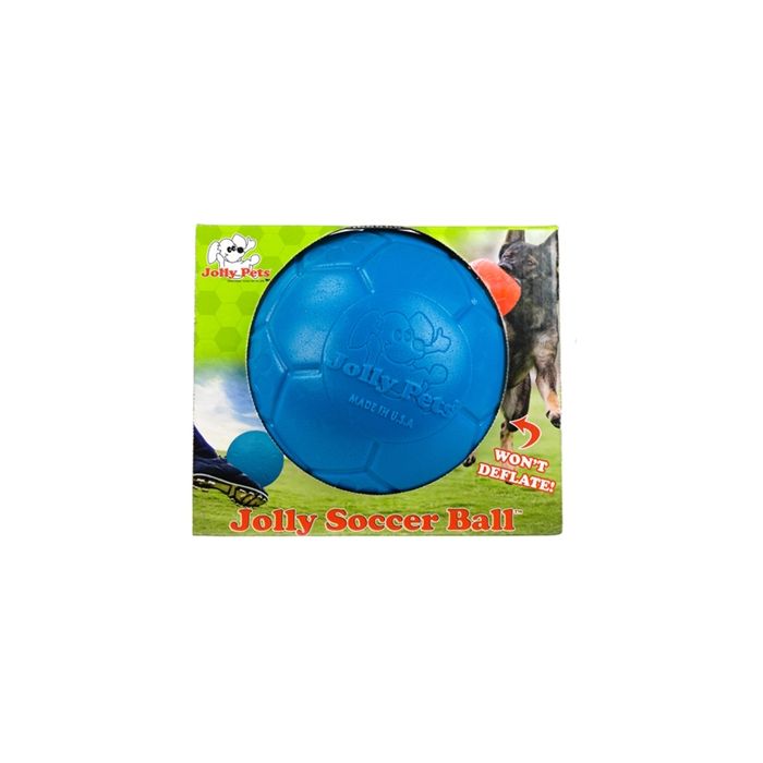 Jolly soccer ball blauw