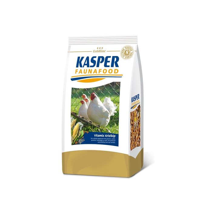 Kasper faunafood goldline vitamix krielkip