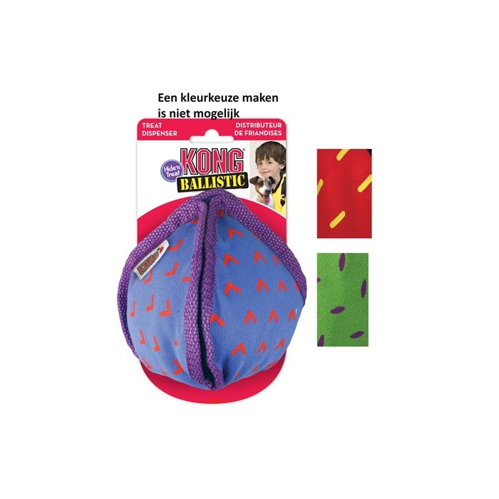 Kong ballistic hide 'n treat assorti