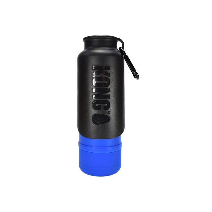 Kong h2o drinkfles thermos blauw