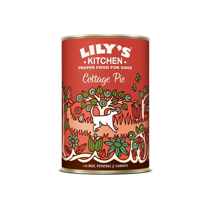 Lily's kitchen dog cottage pie