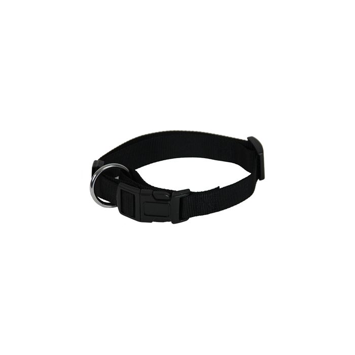 Martin halsband basic nylon zwart