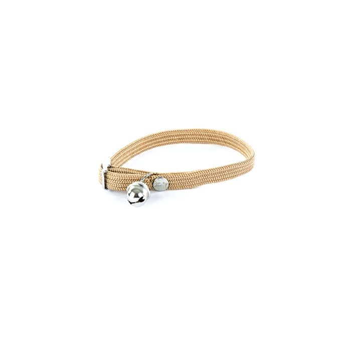 Martin halsband kat elastisch nylon beige