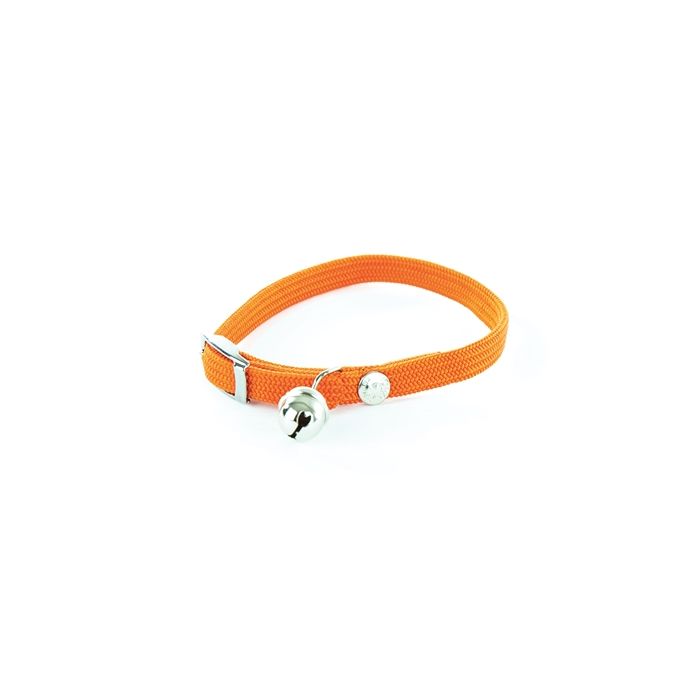 Martin halsband kat elastisch nylon oranje