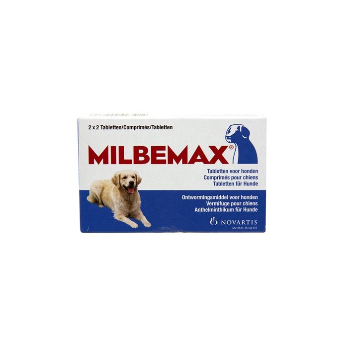 Milbemax tablet ontworming hond