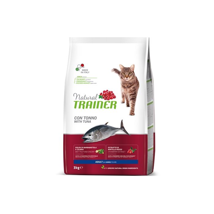 Natural trainer cat adult tuna