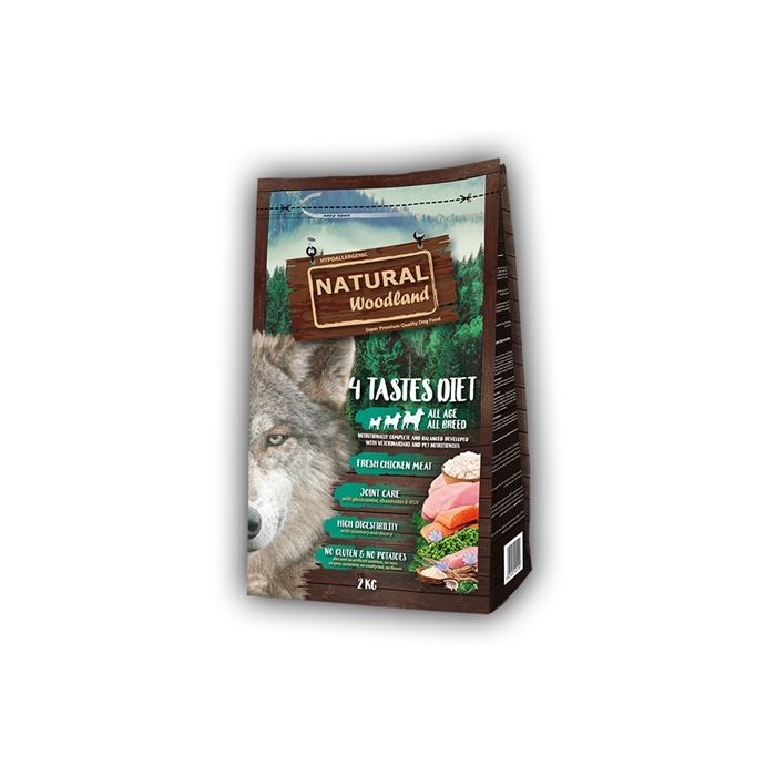 Natural woodland 4 tastes diet