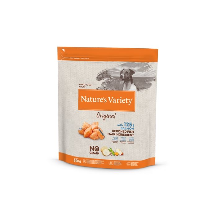 Natures variety original adult mini salmon no grain