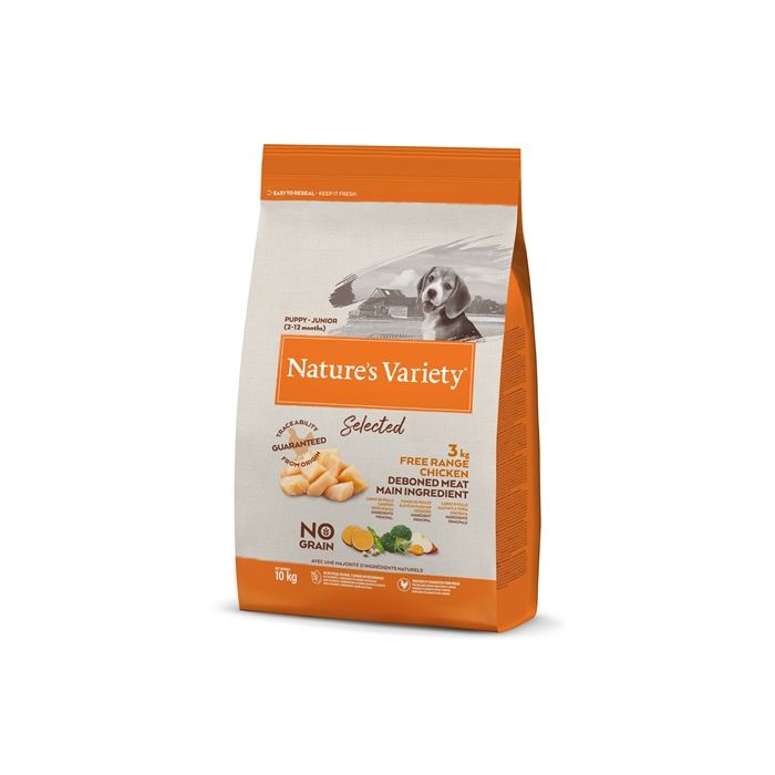 Natures variety selected junior free range chicken