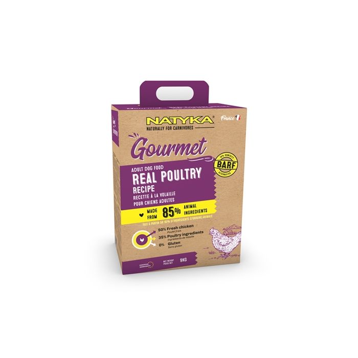 Natyka gourmet adult poultry